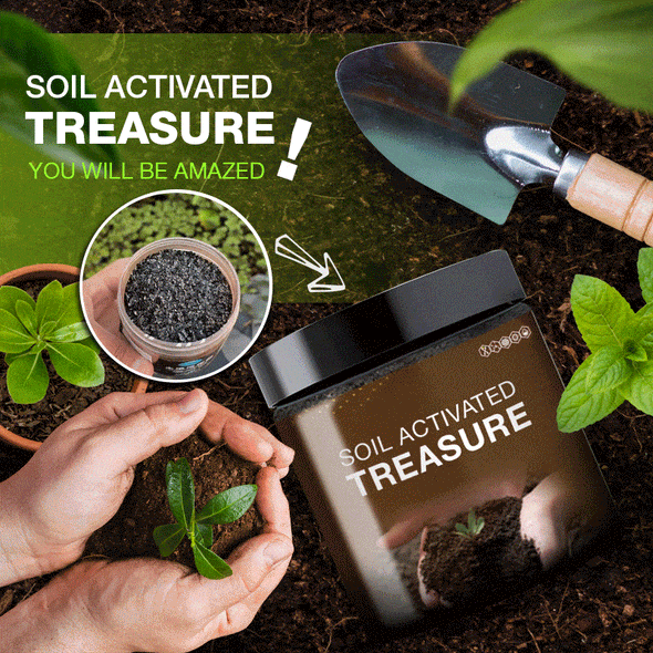 200g Rooting Plant Flower Fertilizer Soil Activated Treasure Activator Mineral Source Prevent Hardening  Quick Rooting Powder