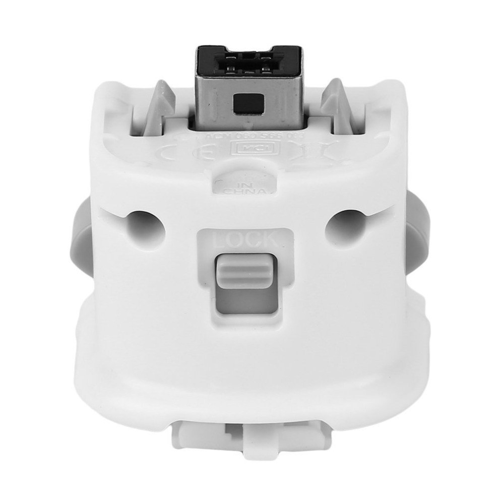 Motion Plus MotionPlus Adapter Sensor for Nintendo for Wii Remote Controller White