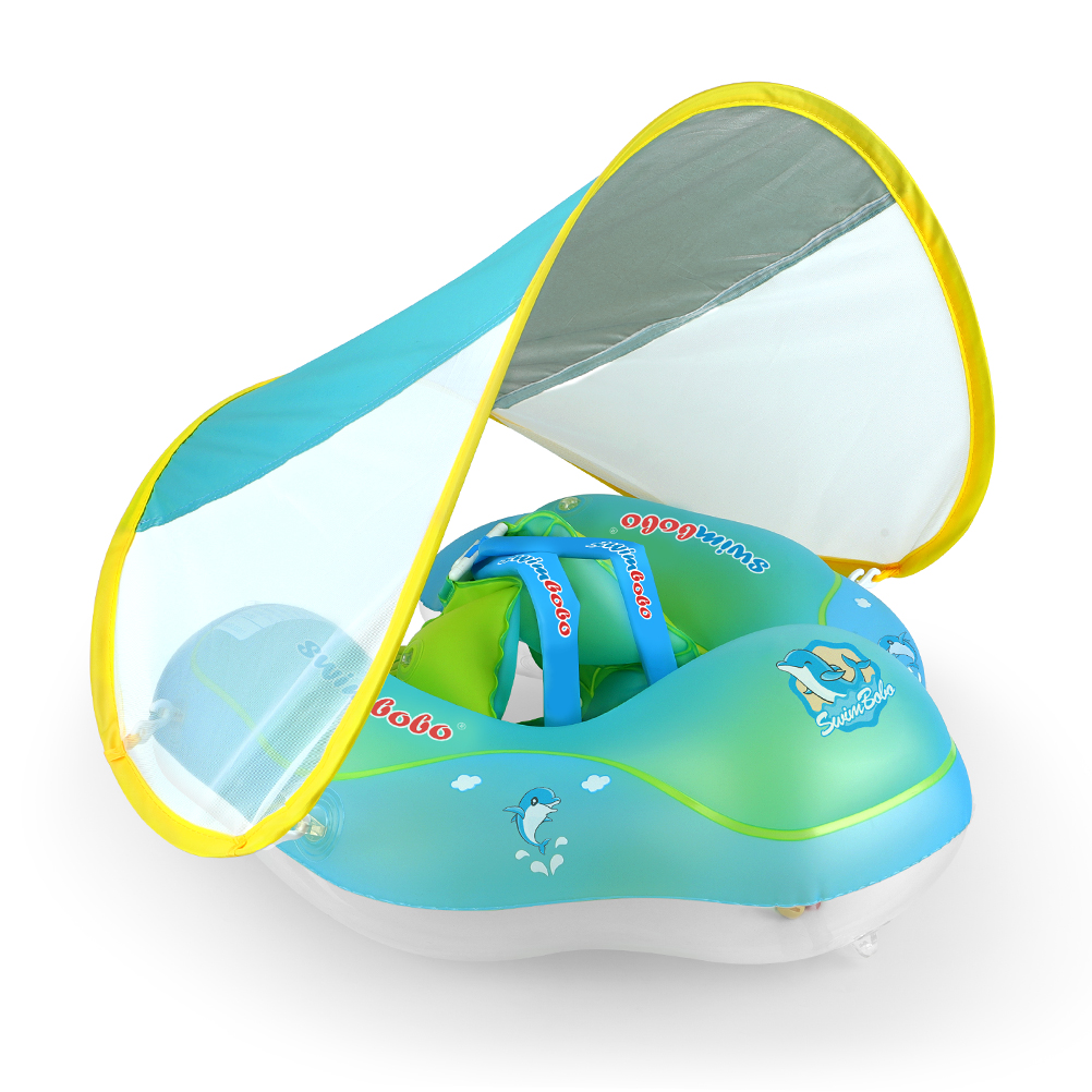 Upgrades Baby Swimming Float Inflatable Infant Floating Kids Swim Ring Circle Bathing Summer Toys Toddler Rings