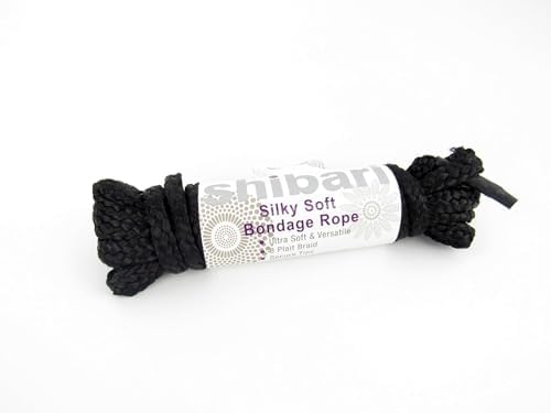 Shibari BDSM Bondage Rope Roleplaying Sex Restraints, Great for Beginners in Fetish, Kink, Roleplay, Made of Silky Polypropylene for Sensitive Skin & Durability, Sex Toys for Couples, 5 Meter (16 Ft)